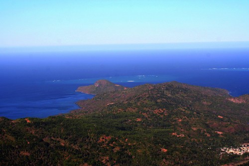 Le choungui et sa vue sur Mayotte